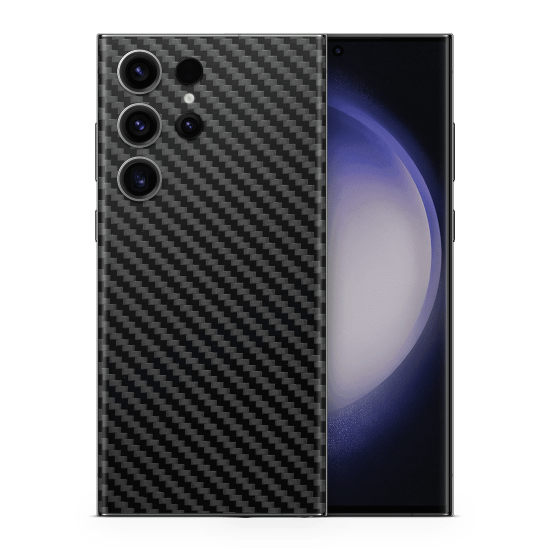 Galaxy S23 Ultra Skin Carbon Schwarz - TF Skins UG