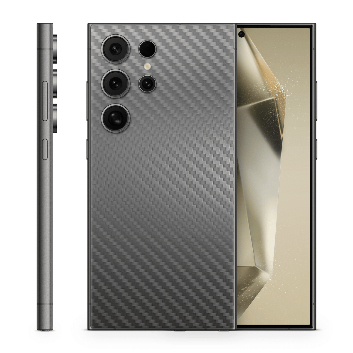 Galaxy S24 Ultra Skin Carbon Anthrazit - TF Skins UG
