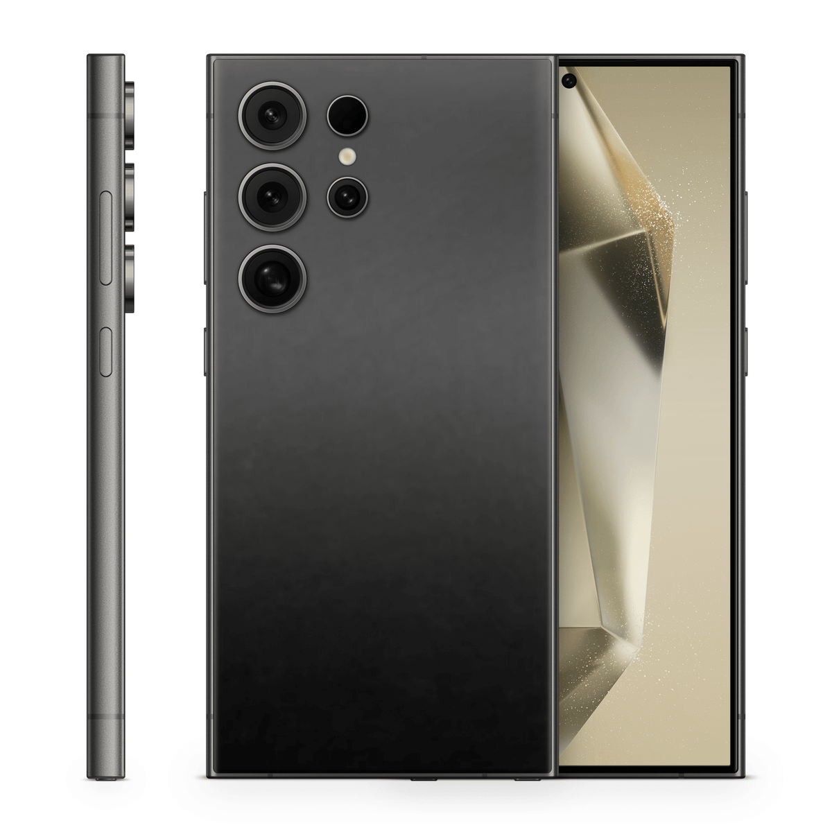 Galaxy S24 Ultra Skin Matt Schwarz - TF Skins UG