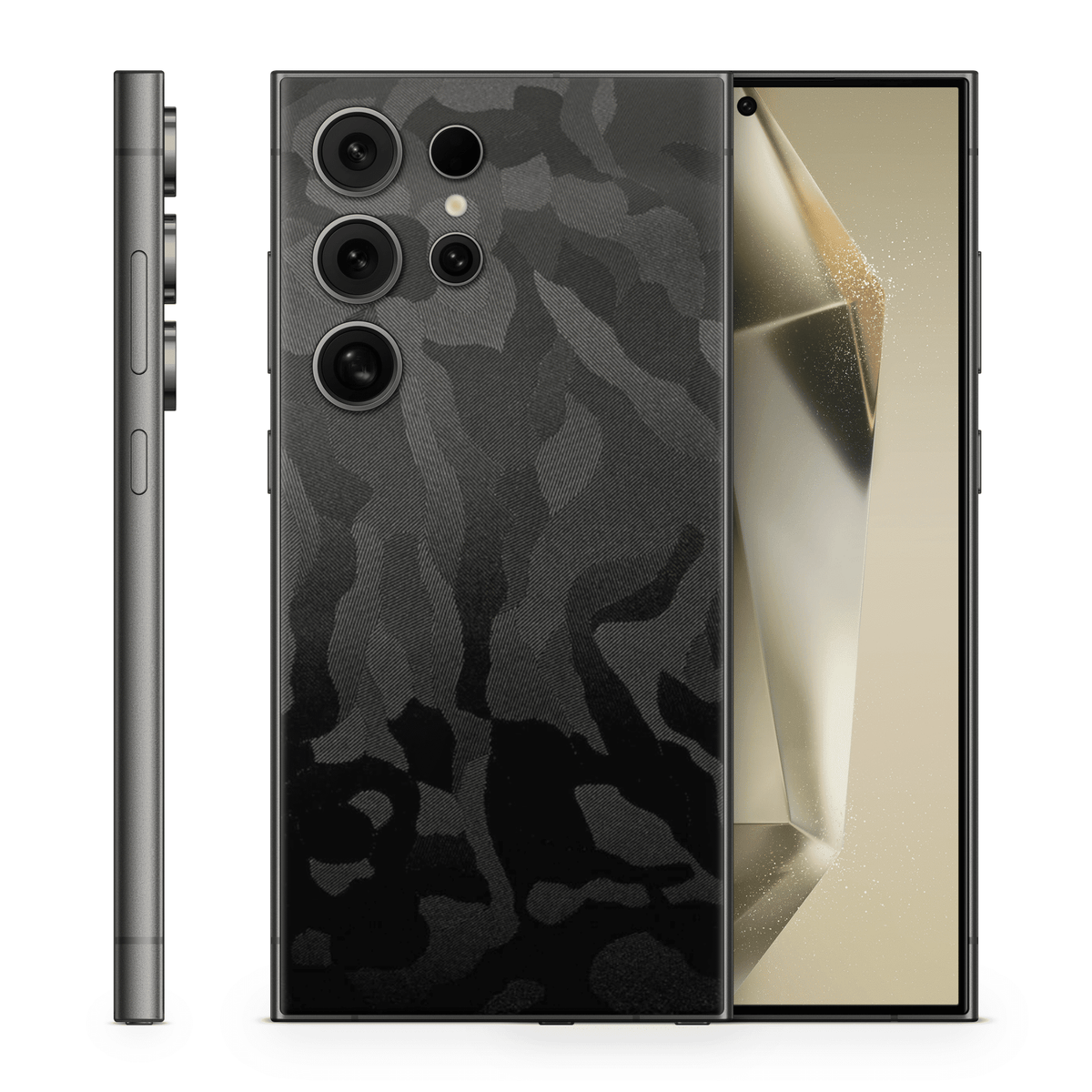 Galaxy S24 Ultra Skin Shadow Black - TF Skins UG