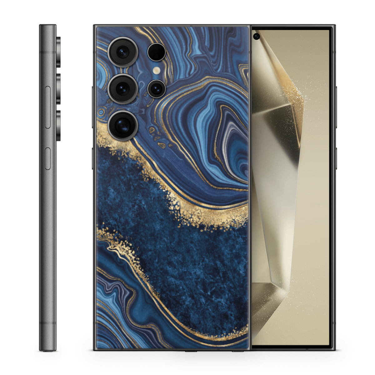 Galaxy S25 Ultra Skin Luxury Blue - TF Skins UG