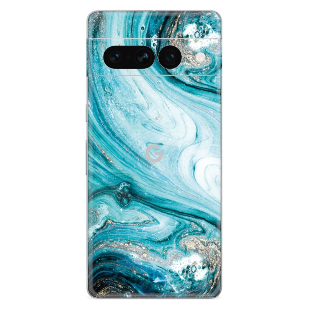 Google Pixel 7a Skin Liquid Blue - TF Skins UG