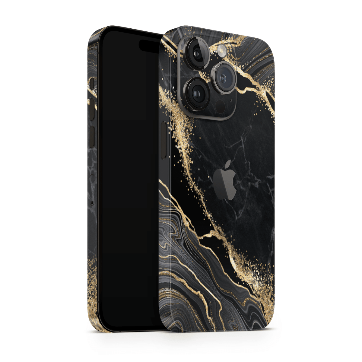 iPhone 12 Pro Max Skin Luxury Black - TF Skins UG