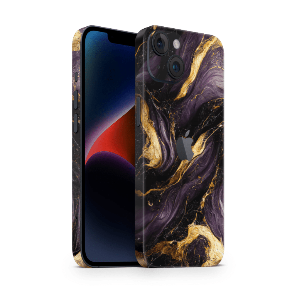 iPhone 15 Plus Skin Luxury Purple - TF Skins UG