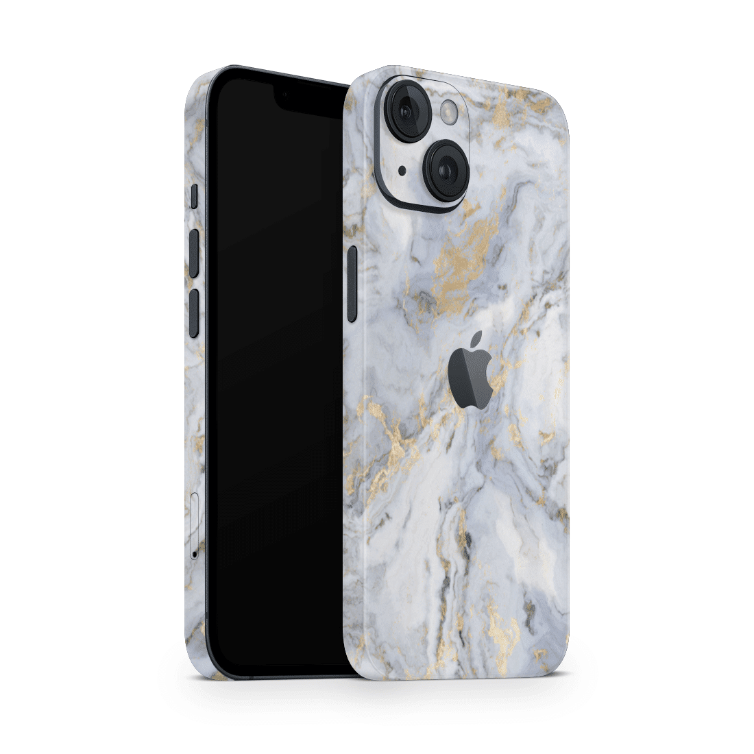 iPhone 15 Skin Gold Marble - TF Skins UG