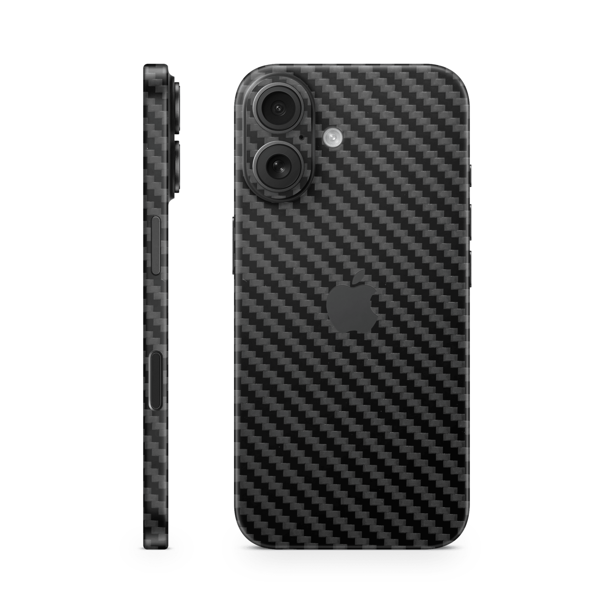 iPhone 16 Plus Skin Carbon Schwarz - TF Skins UG