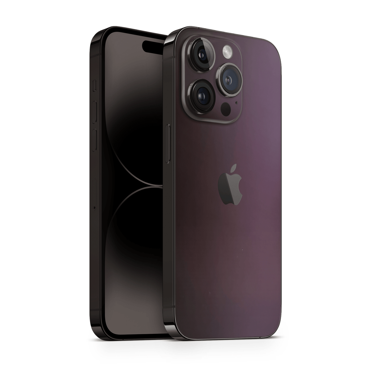 iPhone 16 Pro Max Skin Purple Black - TF Skins UG