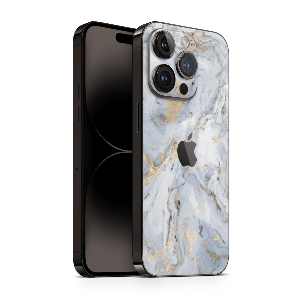iPhone 16 Pro Skin Gold Marble - TF Skins UG