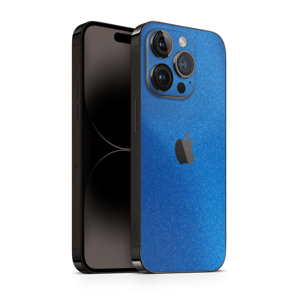 iPhone 16 Pro Skin Matt Blau Metallic - TF Skins UG