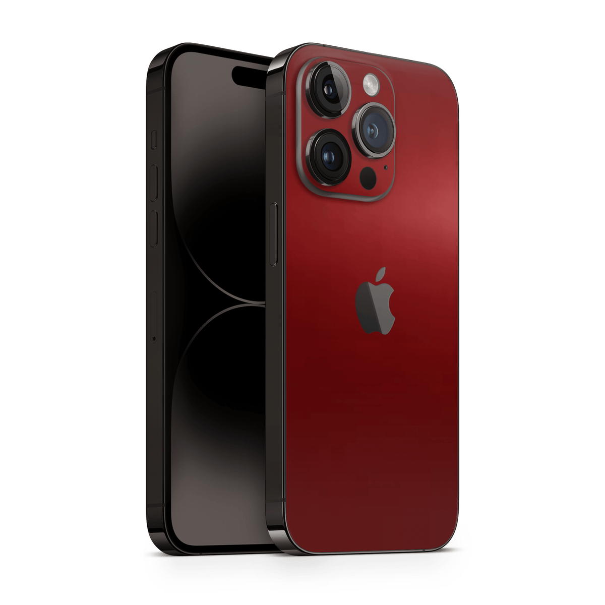 iPhone 16 Pro Skin Satin Vampire Red - TF Skins UG
