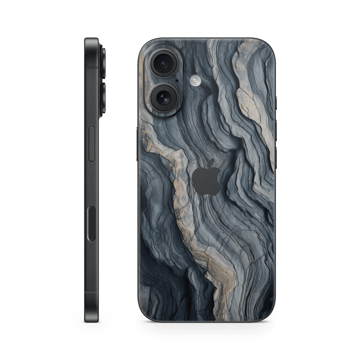 iPhone 16 Skin Black Rock - TF Skins UG