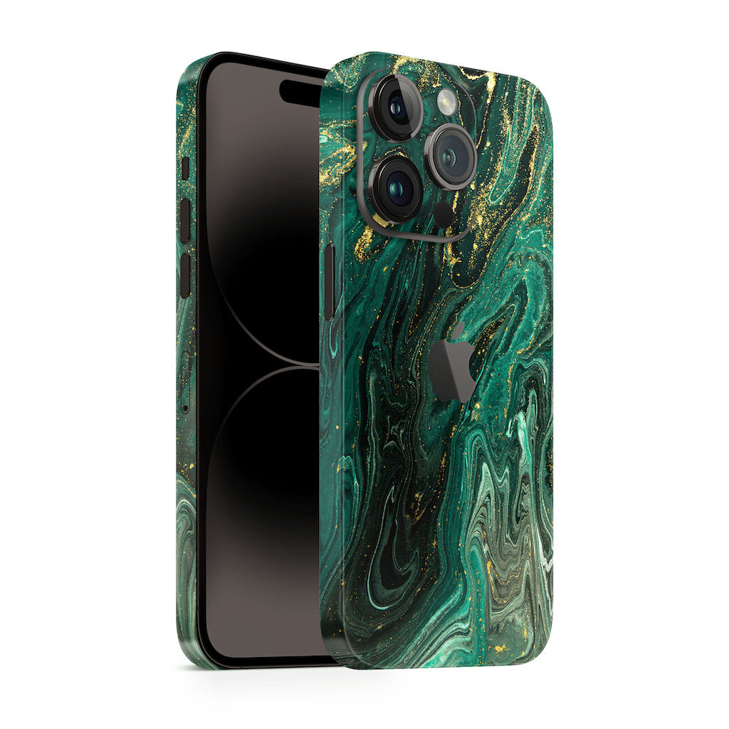 iPhone 15 Pro Max Skin Luxury Green