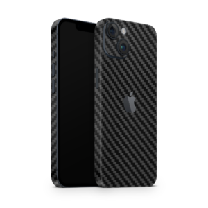 iPhone 13 14 Skin Wrap Schutzfolie Carbon Schwarz