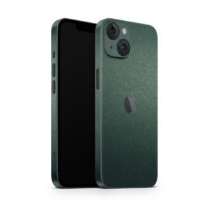iPhone 13 14 Skin Wrap Schutzfolie matt pine green